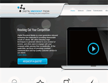 Tablet Screenshot of digitalknockoutmedia.com